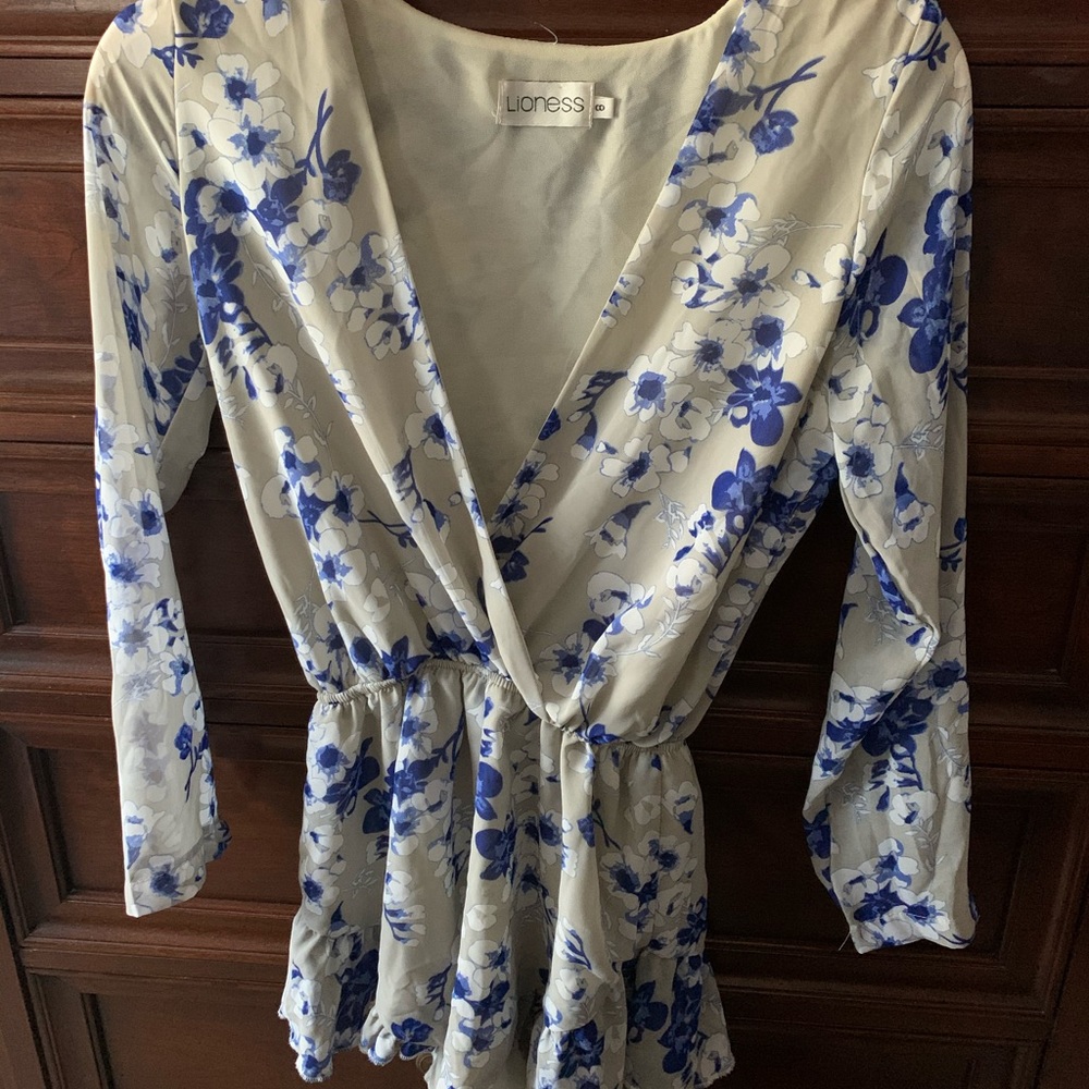 Light Breezy Long Sleeve Romper